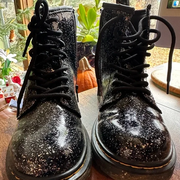 Dr. Martens | Shoes | Dr Martens Airwalk Boots Black Sparkle  display picture 3